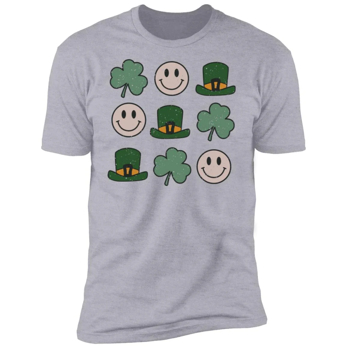 St Patricks Smiley Shamrock Irish Shirt - Image 4