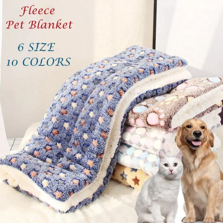 Soft Fleece Pad Blanket Bed Mat