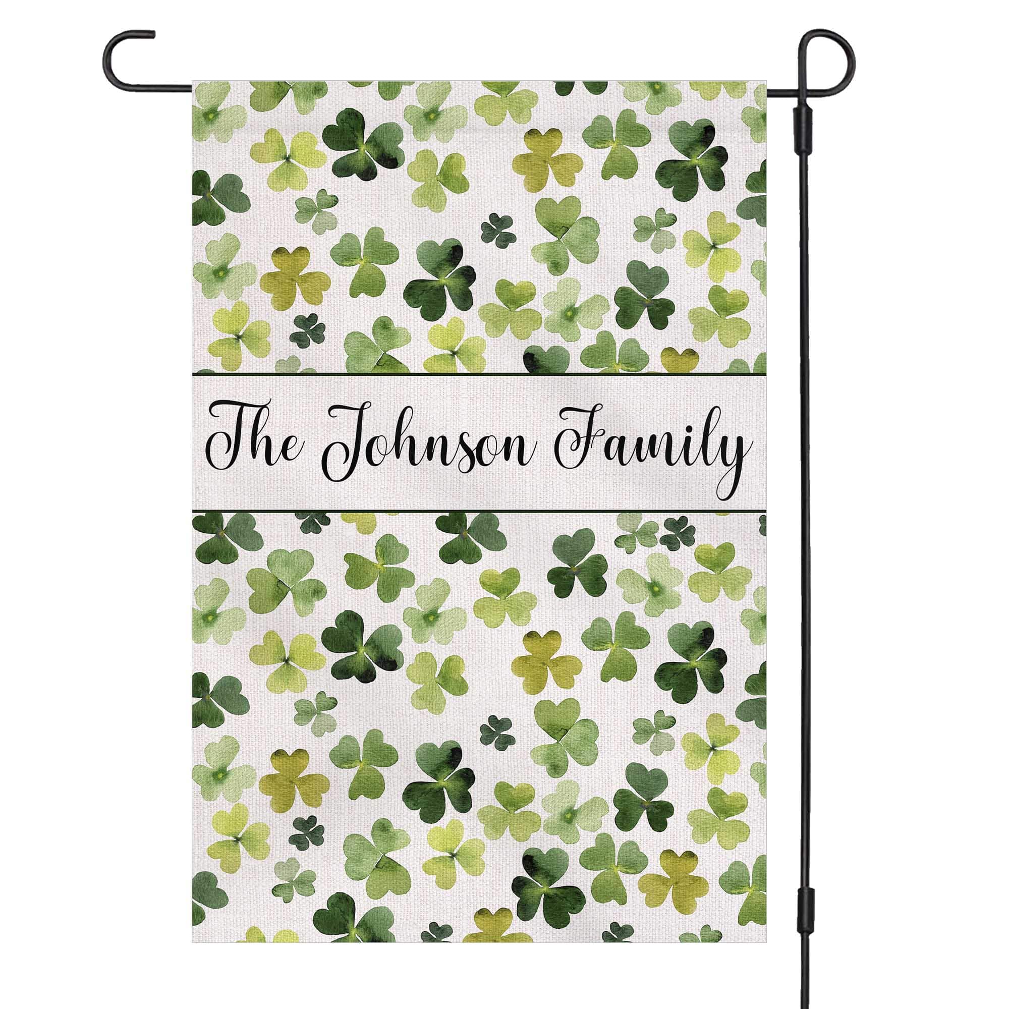 St. Patricks Day Custom Garden Flag H162 - Image 3
