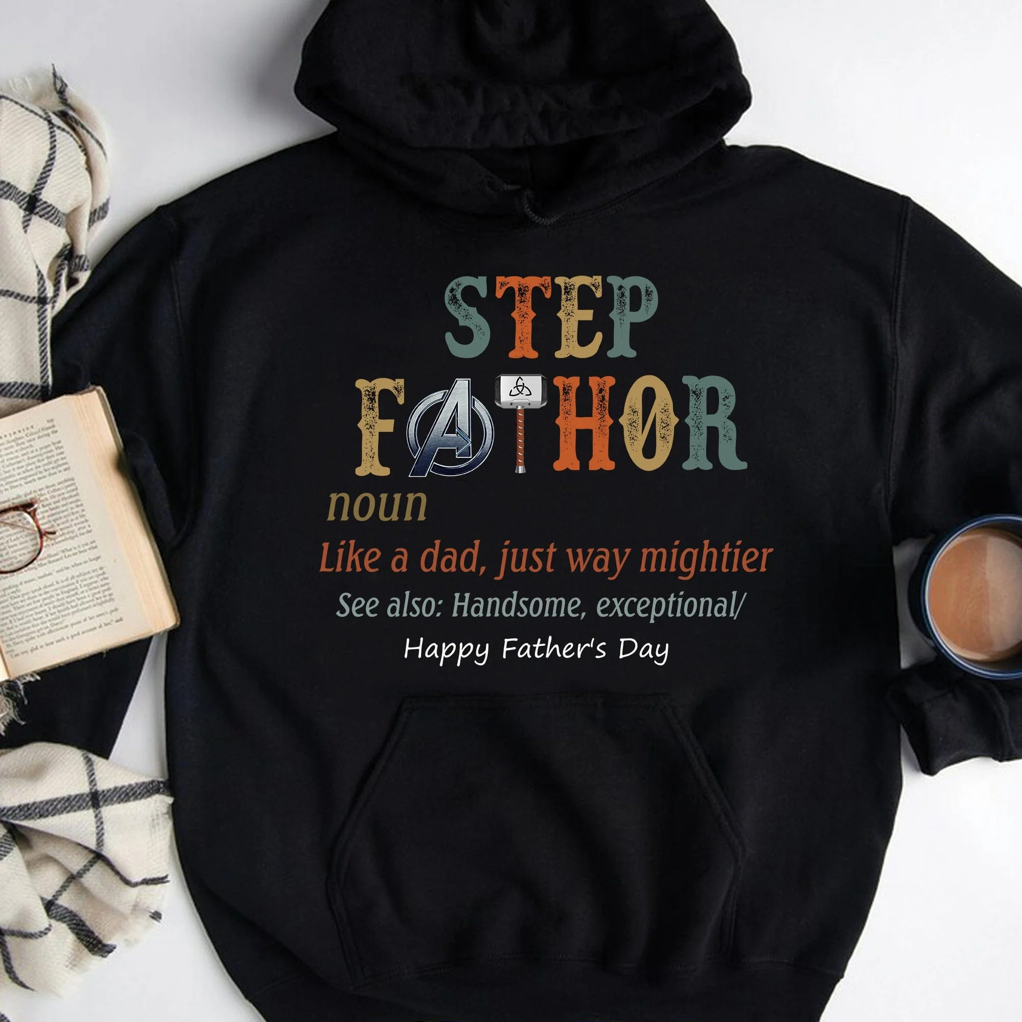Step Fathor Personalized Custom Father's Day Shirt H332 - Image 3