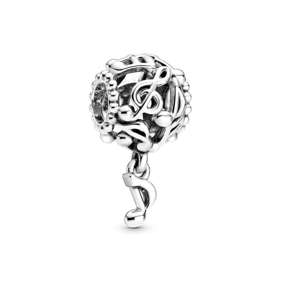 Sterling Silver Paw Print Infinity Charm - Image 11
