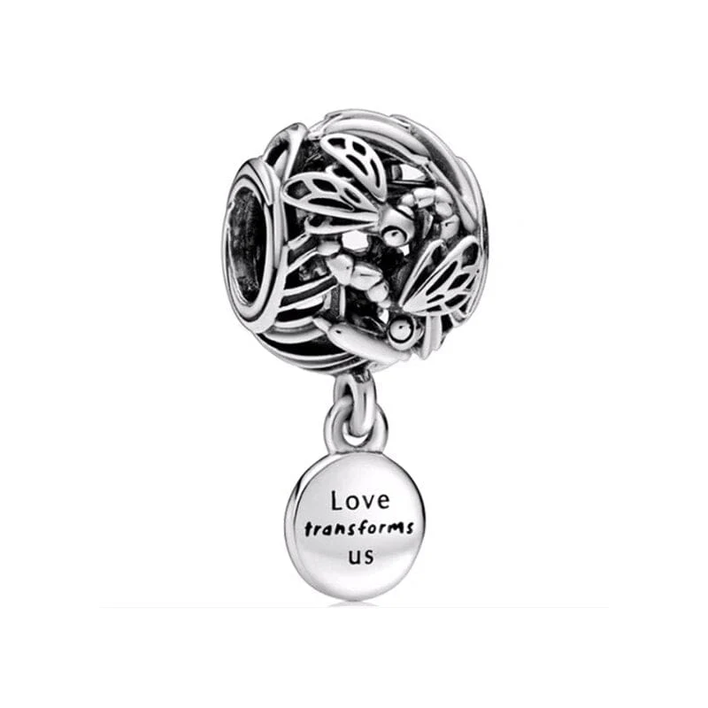 Sterling Silver Paw Print Infinity Charm - Image 13