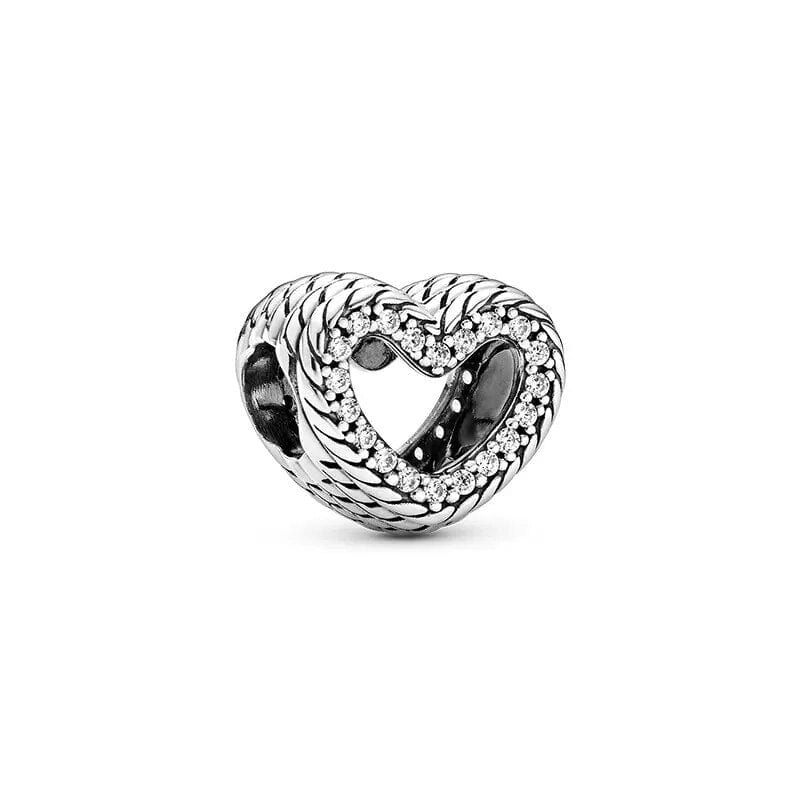 Sterling Silver Paw Print Infinity Charm - Image 14