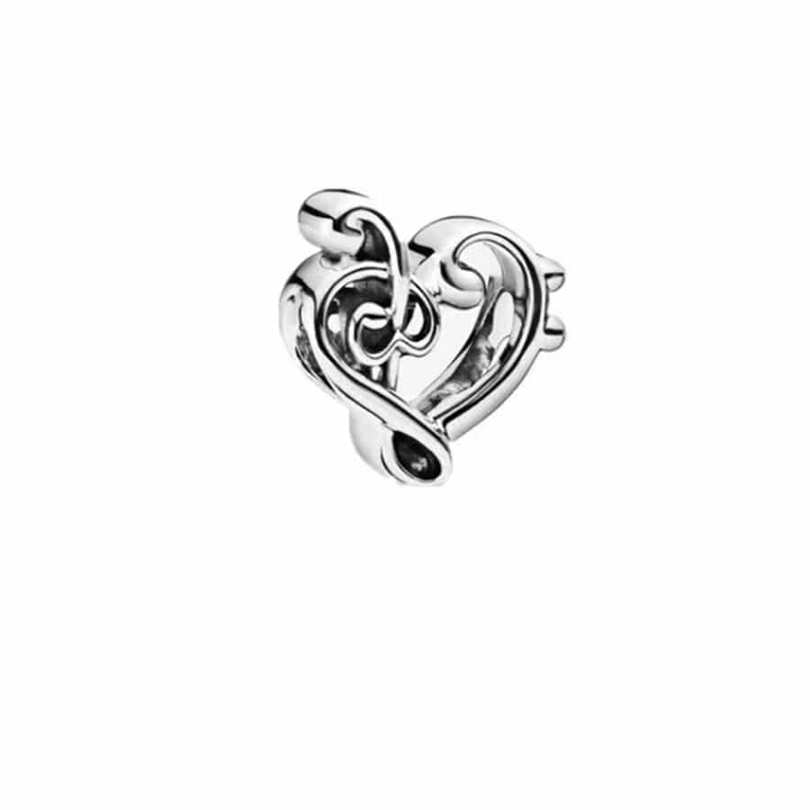 Sterling Silver Paw Print Infinity Charm - Image 16