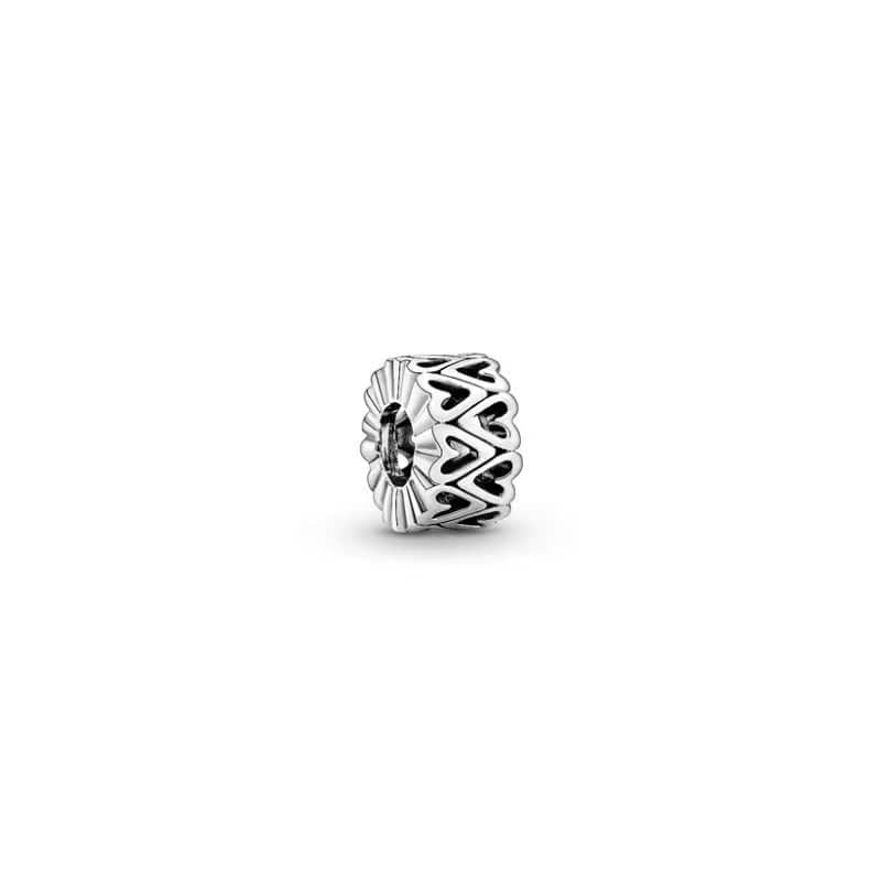 Sterling Silver Paw Print Infinity Charm - Image 28