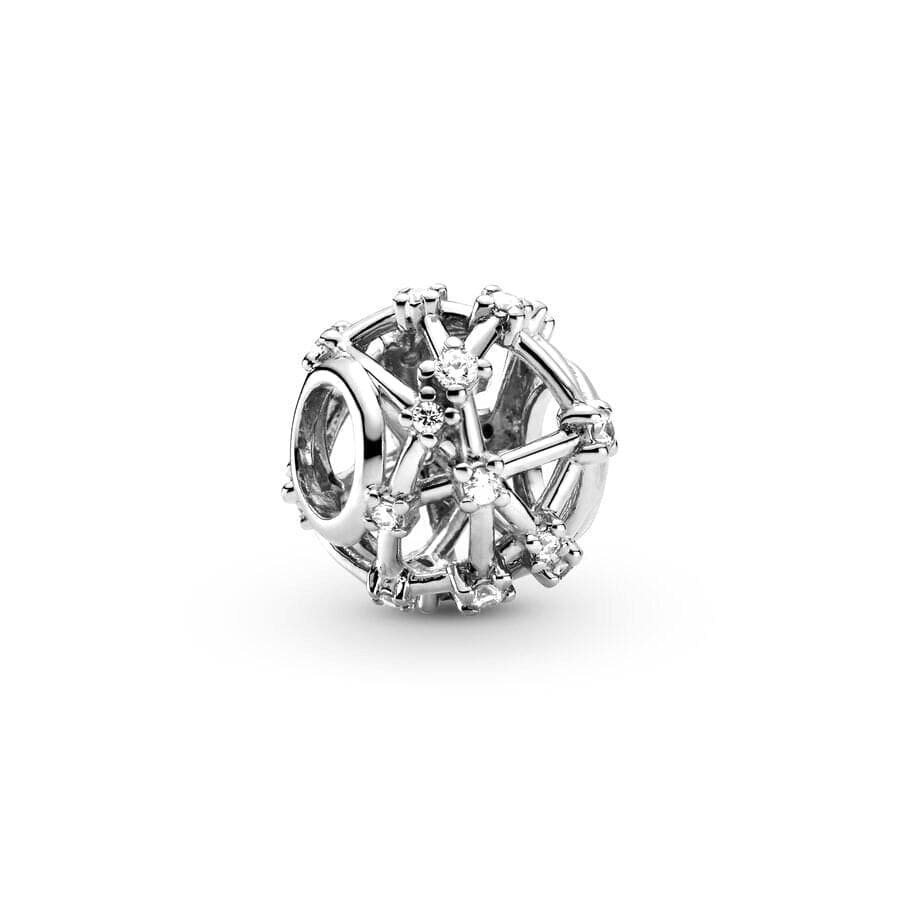 Sterling Silver Paw Print Infinity Charm - Image 4