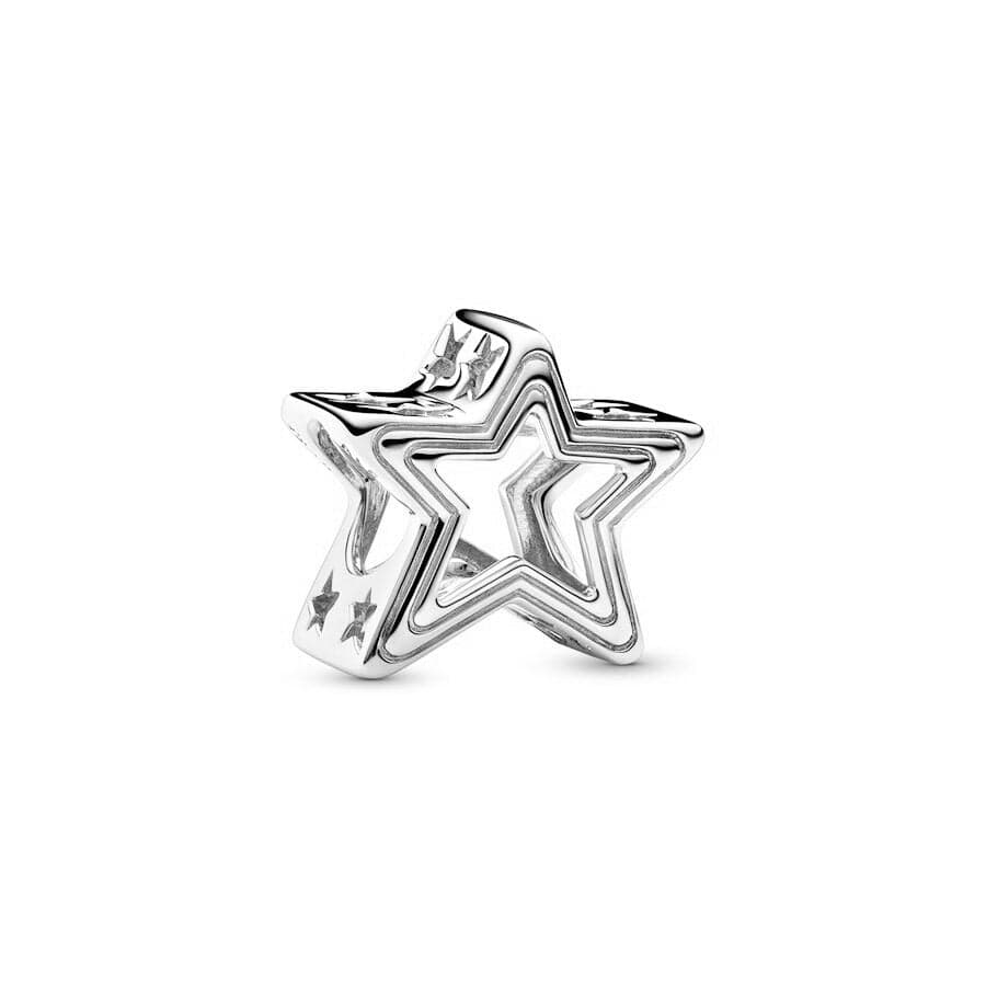 Sterling Silver Paw Print Infinity Charm - Image 42