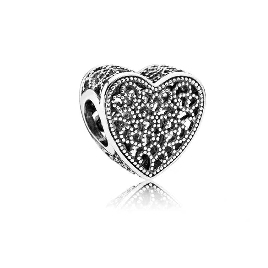 Sterling Silver Paw Print Infinity Charm - Image 6
