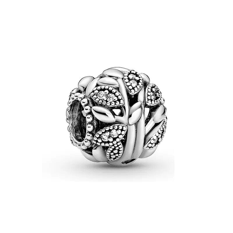 Sterling Silver Paw Print Infinity Charm - Image 7