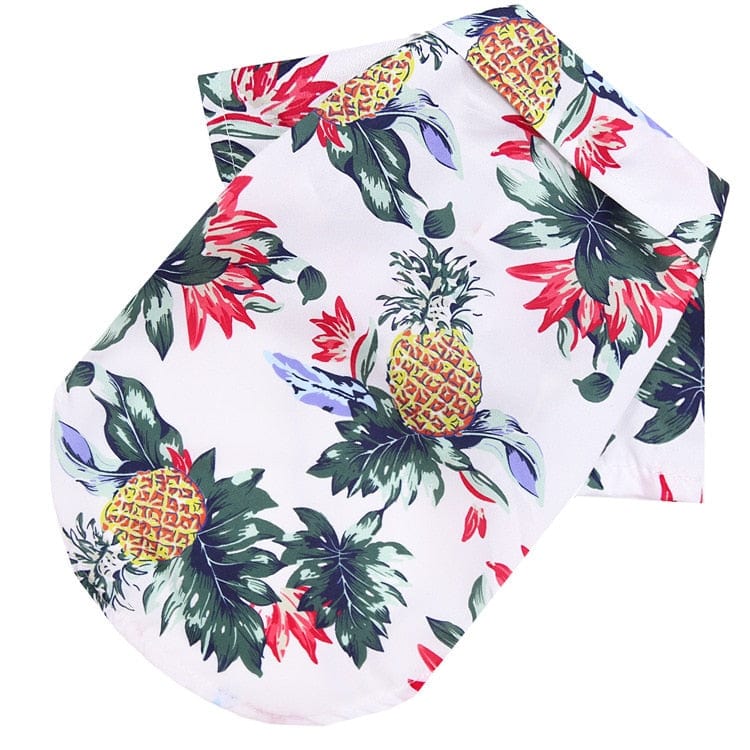 Summer Dog Clothes Cool Beach Hawaiian Style Dog Cat Shirt - Image 14