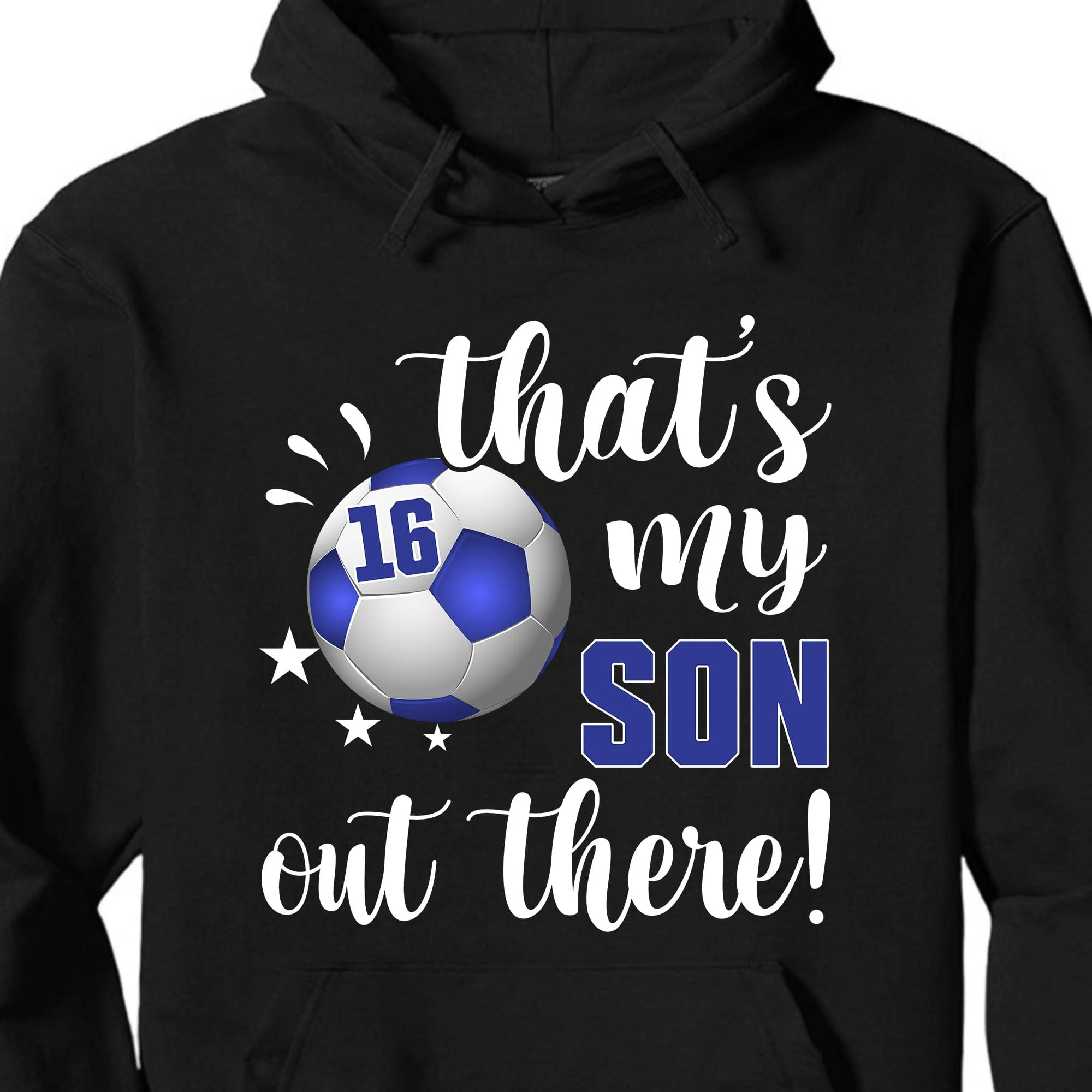 That's My Soccer Player Out There Personalized Custom Soccer Shirts C507 - Image 4