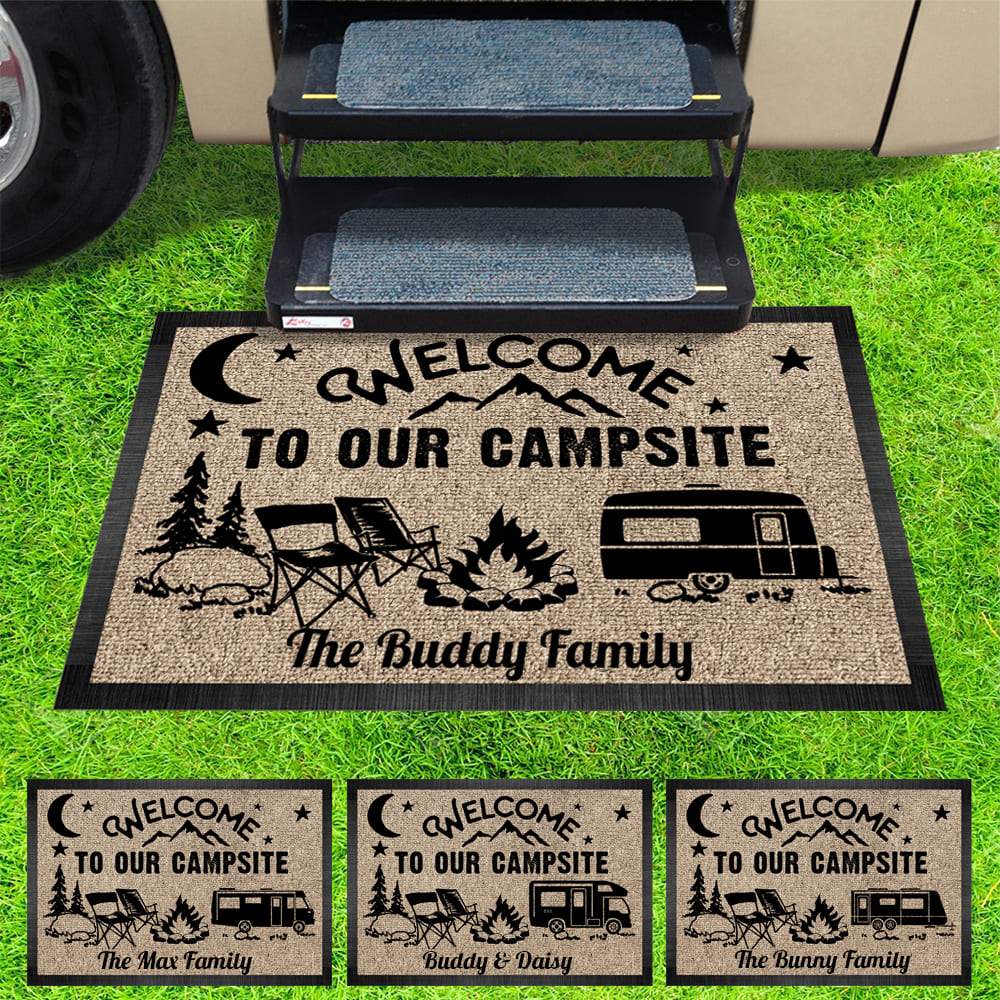 The Best Memories Are Made Camping Doormat N369 888243 - Image 4