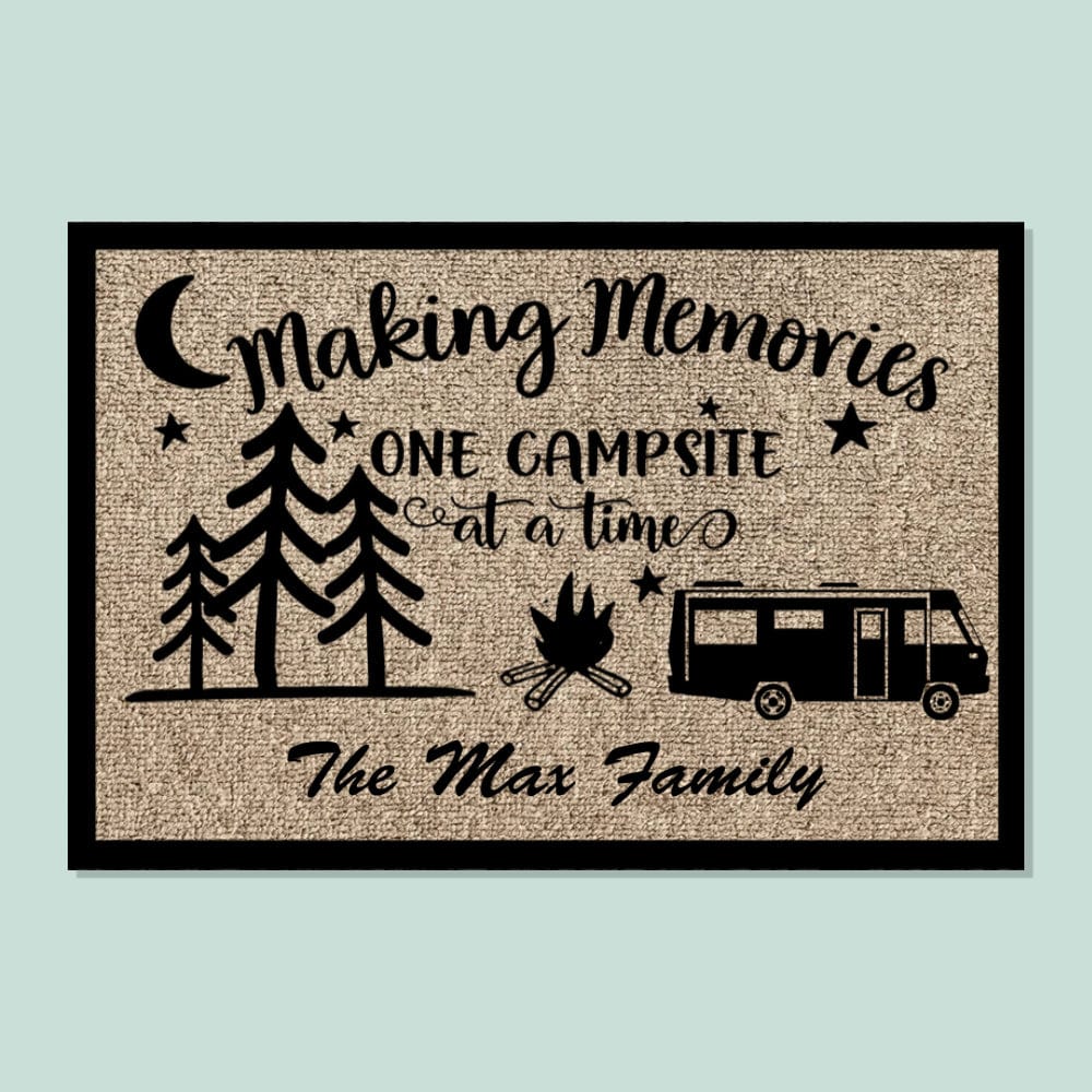 The Best Memories Are Made Camping Doormat N369 888243 - Image 6