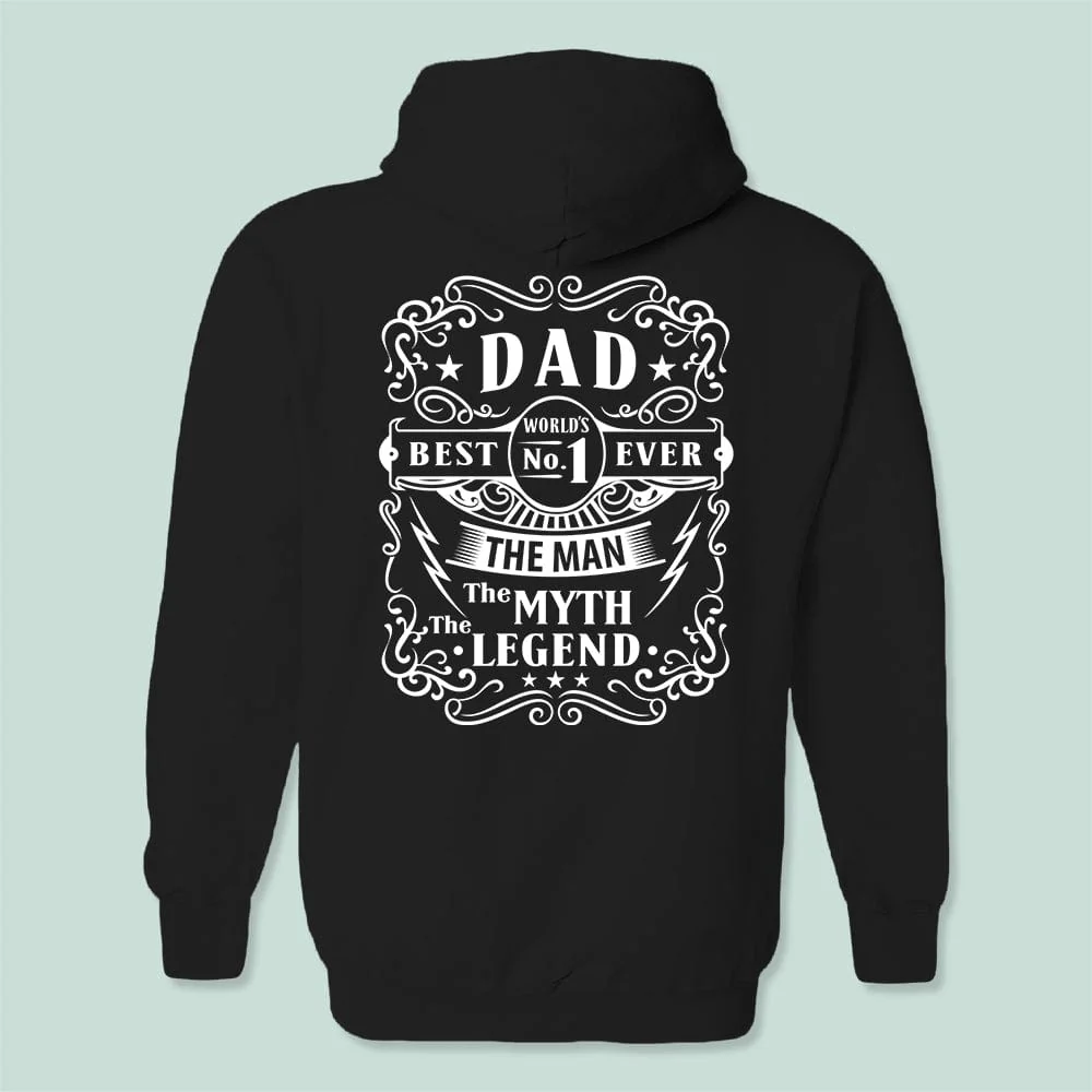 The Man The Myth The Legend Back Family Shirt N304 HN590 - Image 2