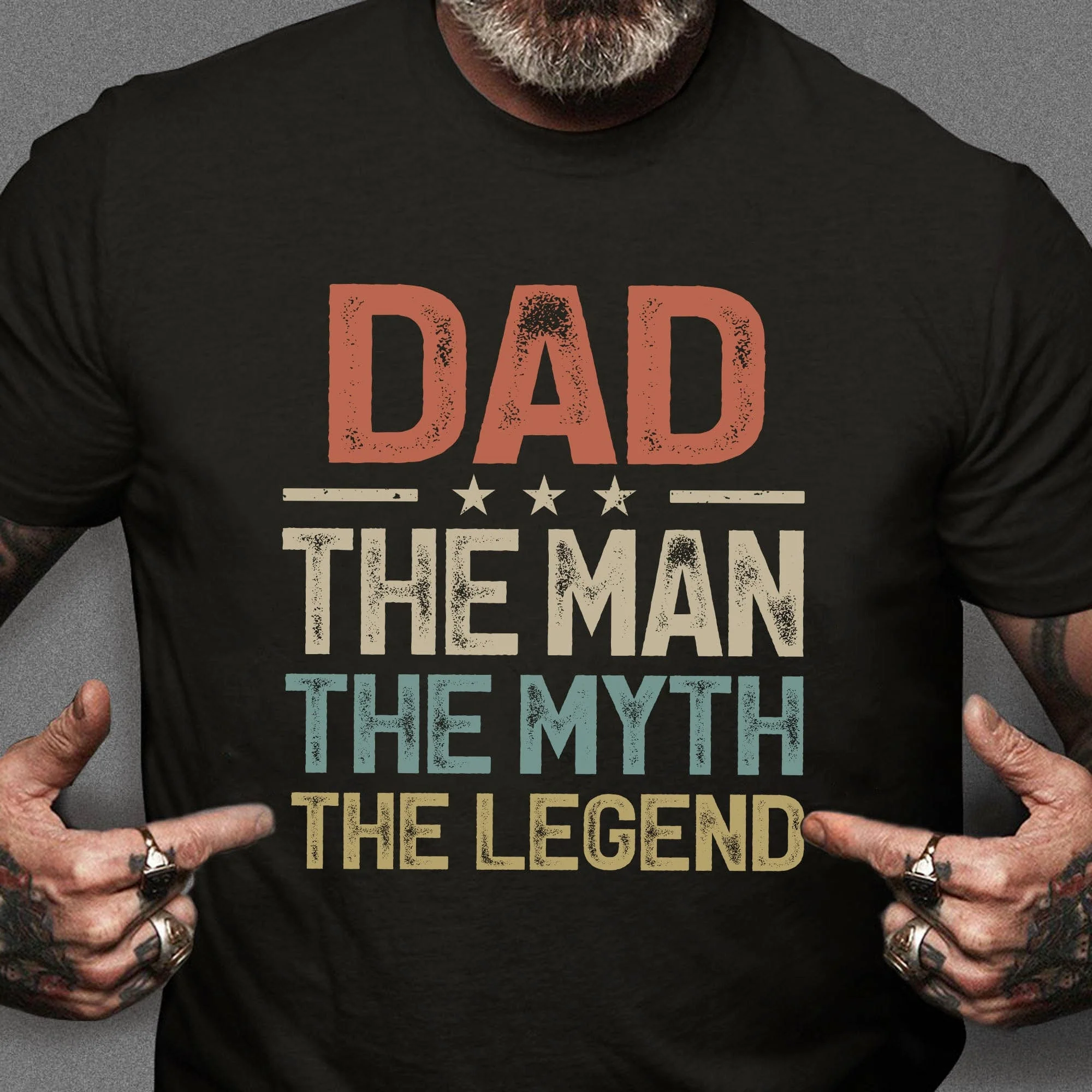 The Man The Myth The Legend Personalized Custom Family Shirt 893798