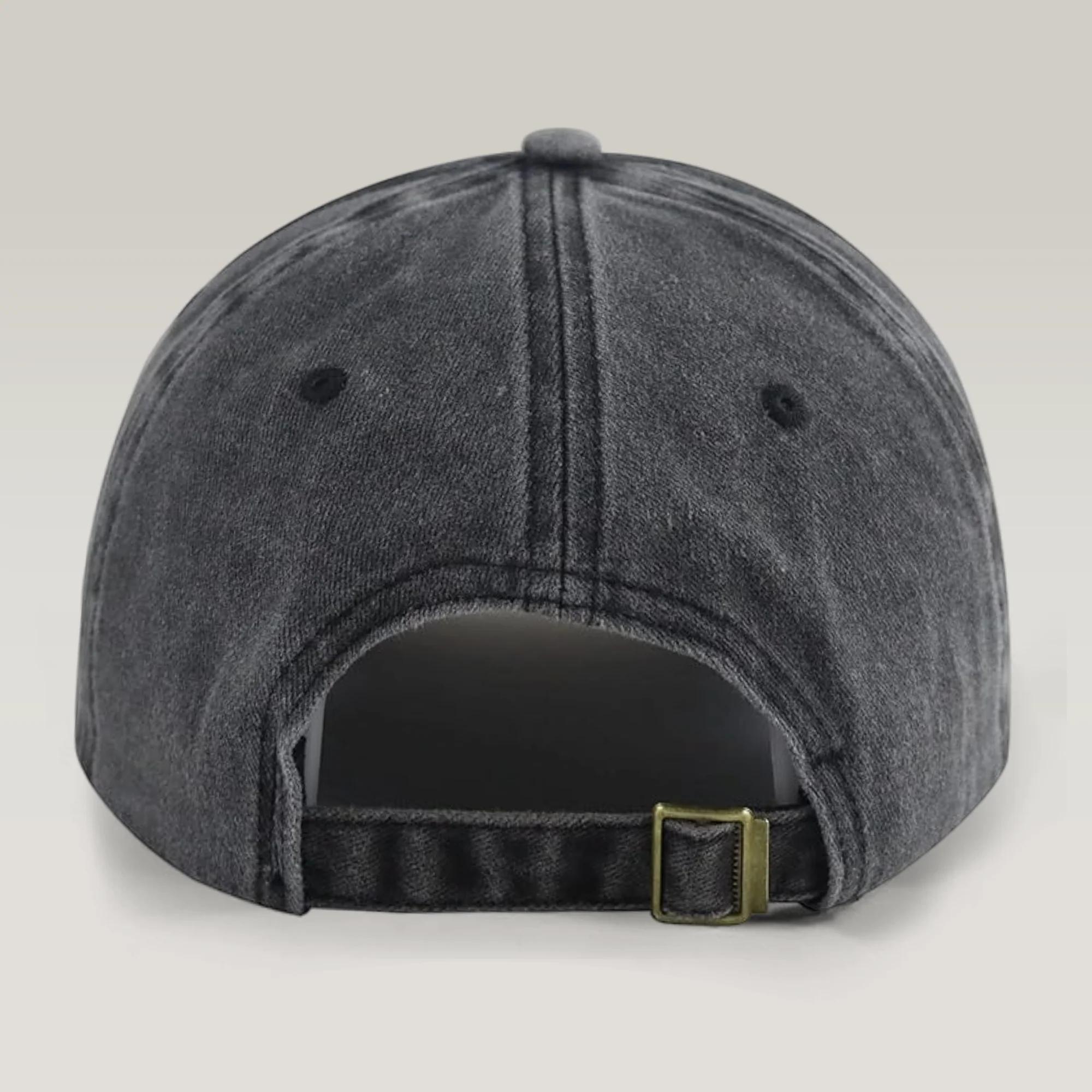 This Daddy Belongs To Us Personalized Washed Denim Baseball Cap HA75 897202 - Image 8