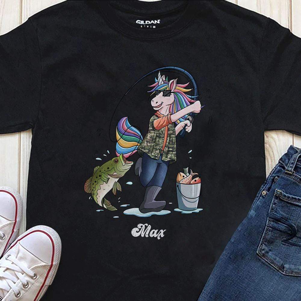 Unicorn Shirt, Unicorn Fishing Shirt, Gift For Unicorn Fishing Lovers - Image 2