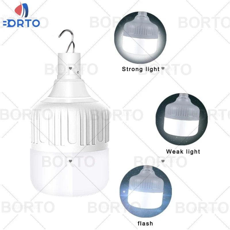 USB Rechargeable LED Emergency Lights House Outdoor Portable Lanterns - Image 7