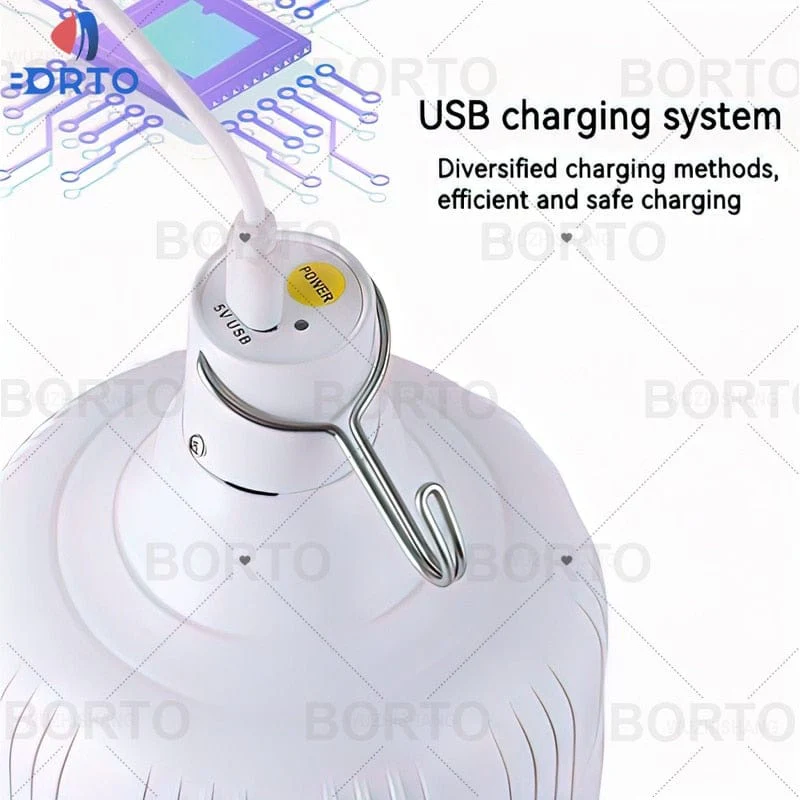 USB Rechargeable LED Emergency Lights House Outdoor Portable Lanterns - Image 9
