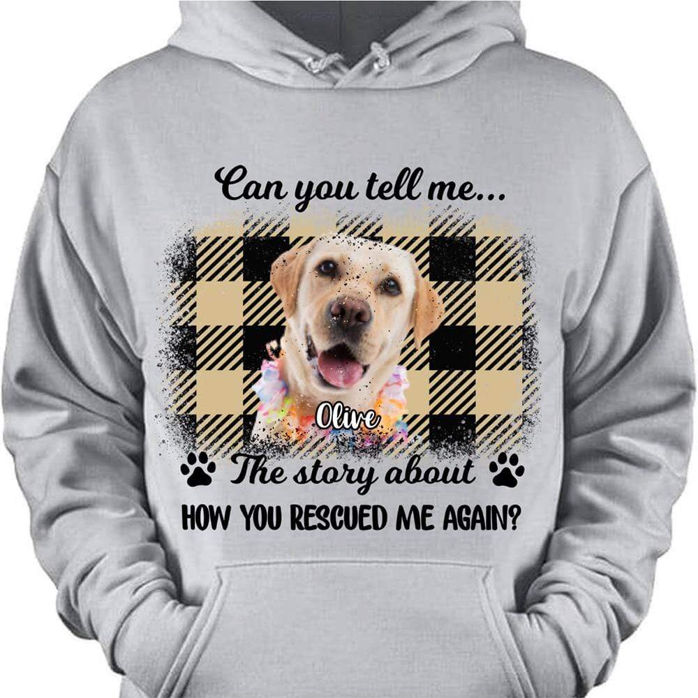 How You Rescued Me Again Dog Shirt - Image 6
