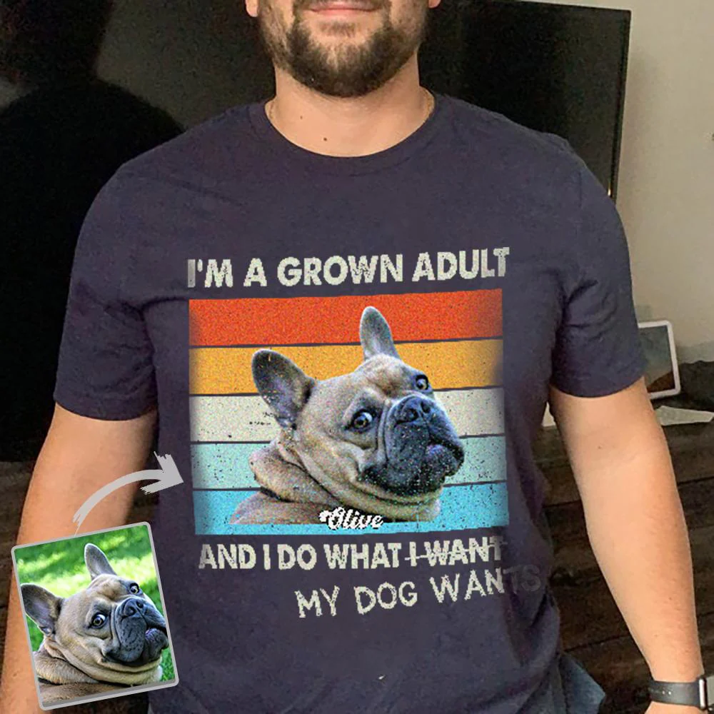 I Do What My Dog Wants Dog Shirt