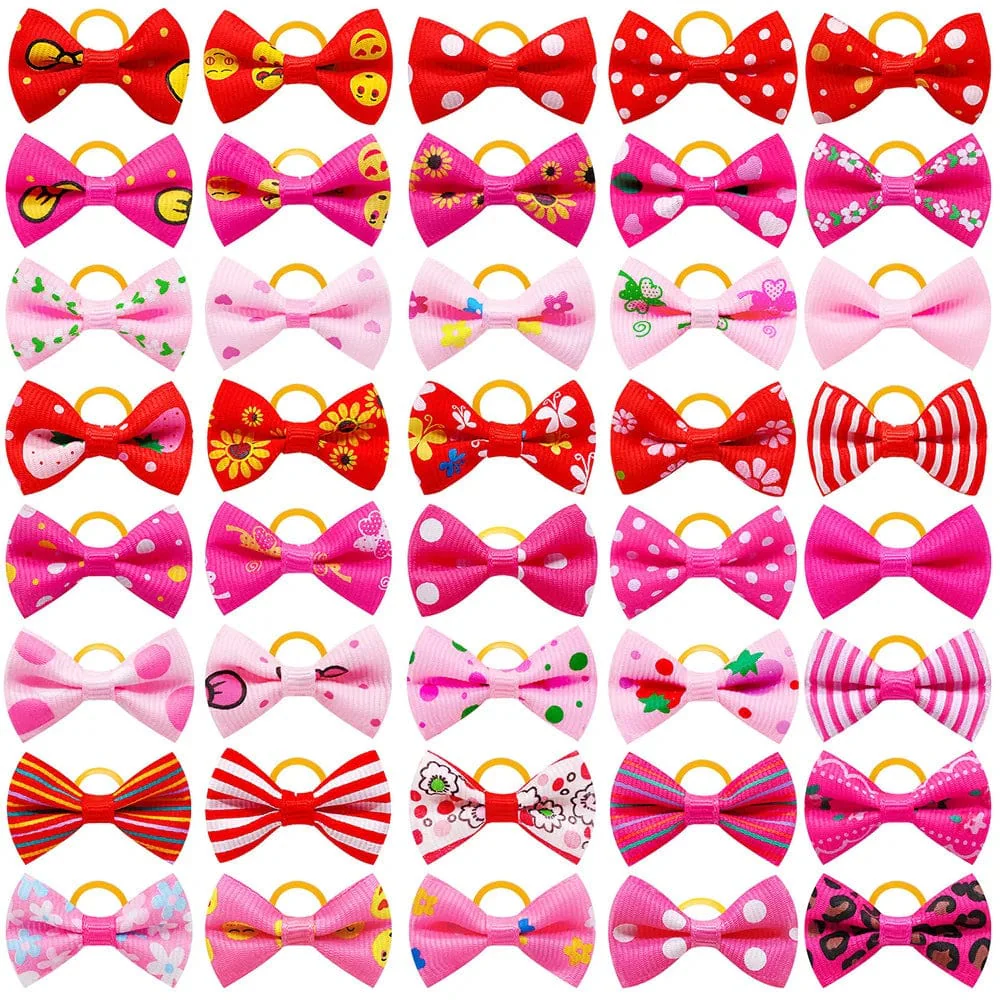 Valentine Day Little Daisy Style Hairpins for Dogs - Image 9