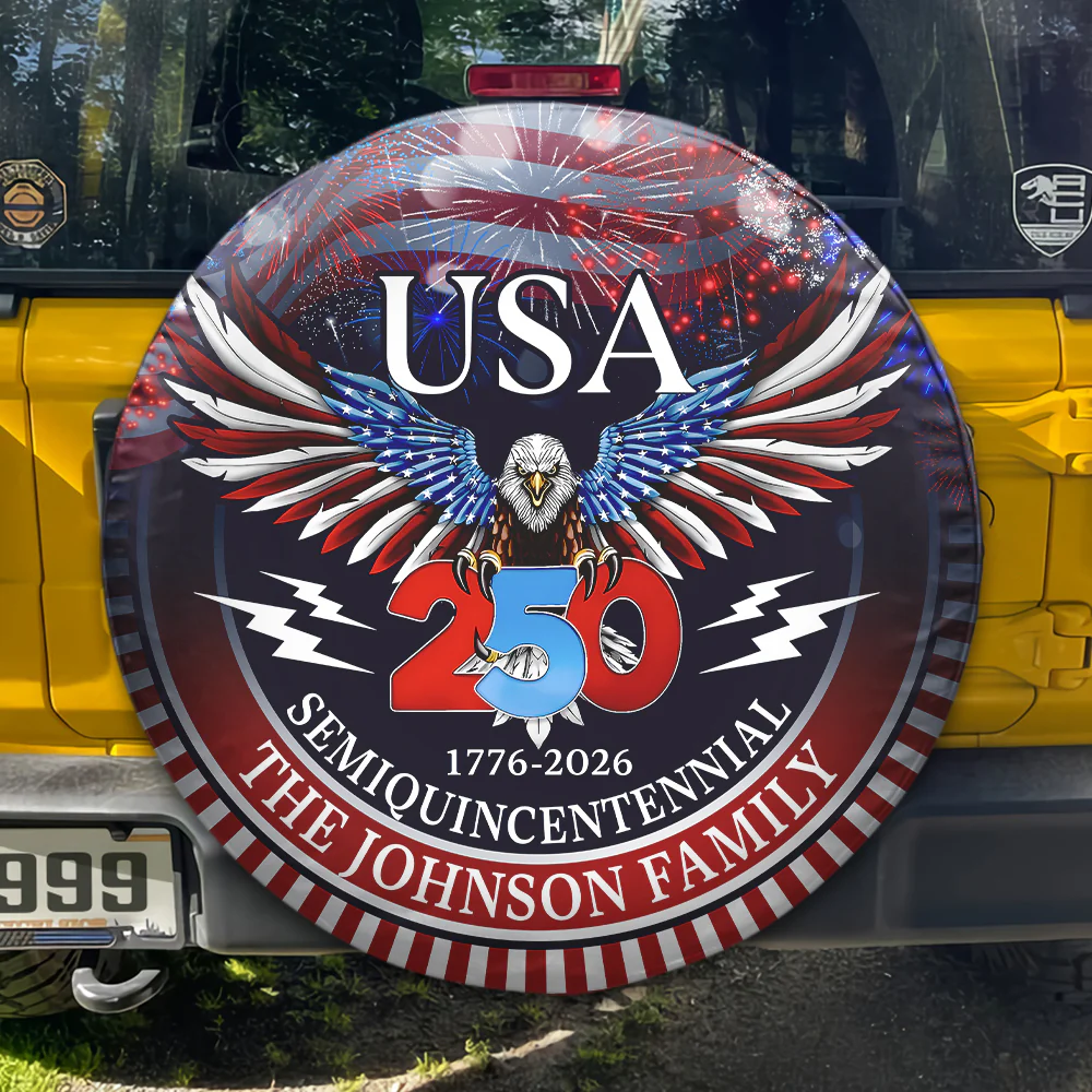 250 Years America Semiquincentennial Tire Cover CH07 910224 - Image 3