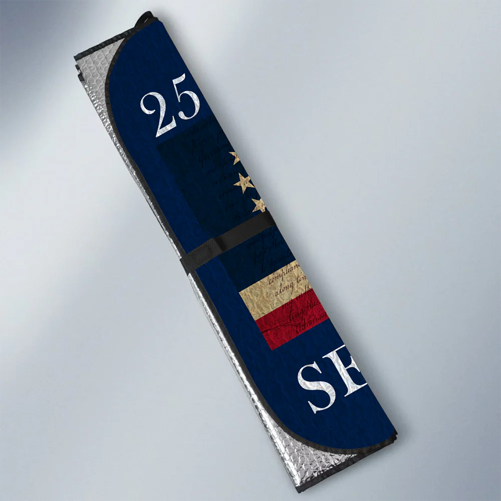 250 Years of Freedom USA Flag Semiquincentennial Eagle Car Sunshade CH07 910242 - Image 4
