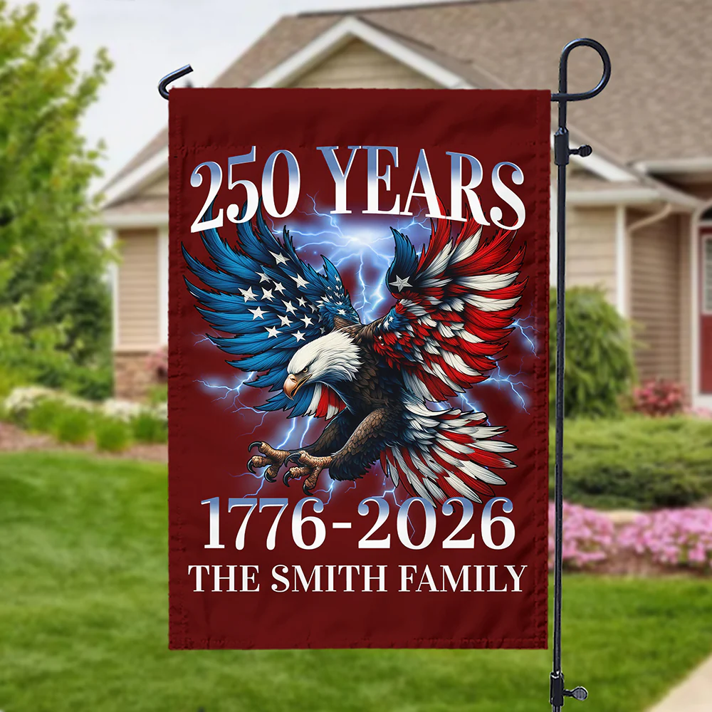 250th Anniversary Eagle Patriotic American Garden Flag CH07 899588 - Image 6