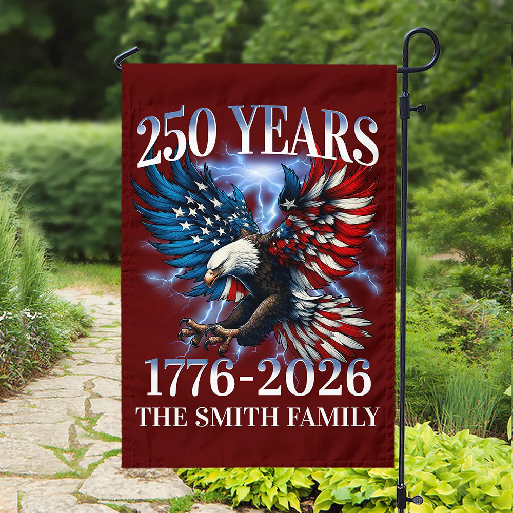250th Anniversary Eagle Patriotic American Garden Flag CH07 899588 - Image 7