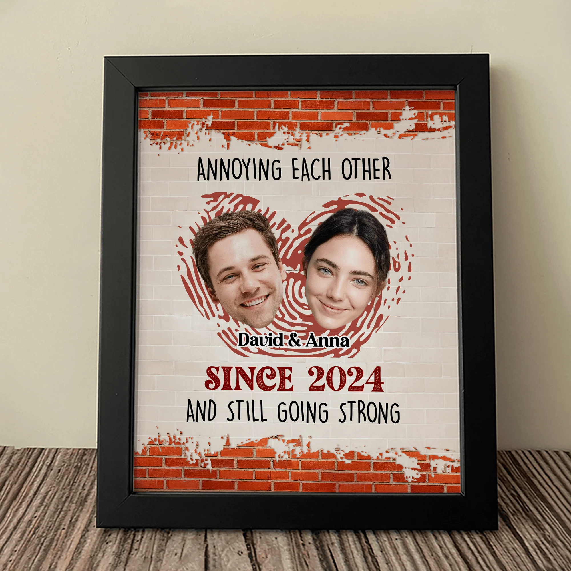 Annoying Each Other And Still Going Strong Custom Couple Photo Picture Frame HO82 895022