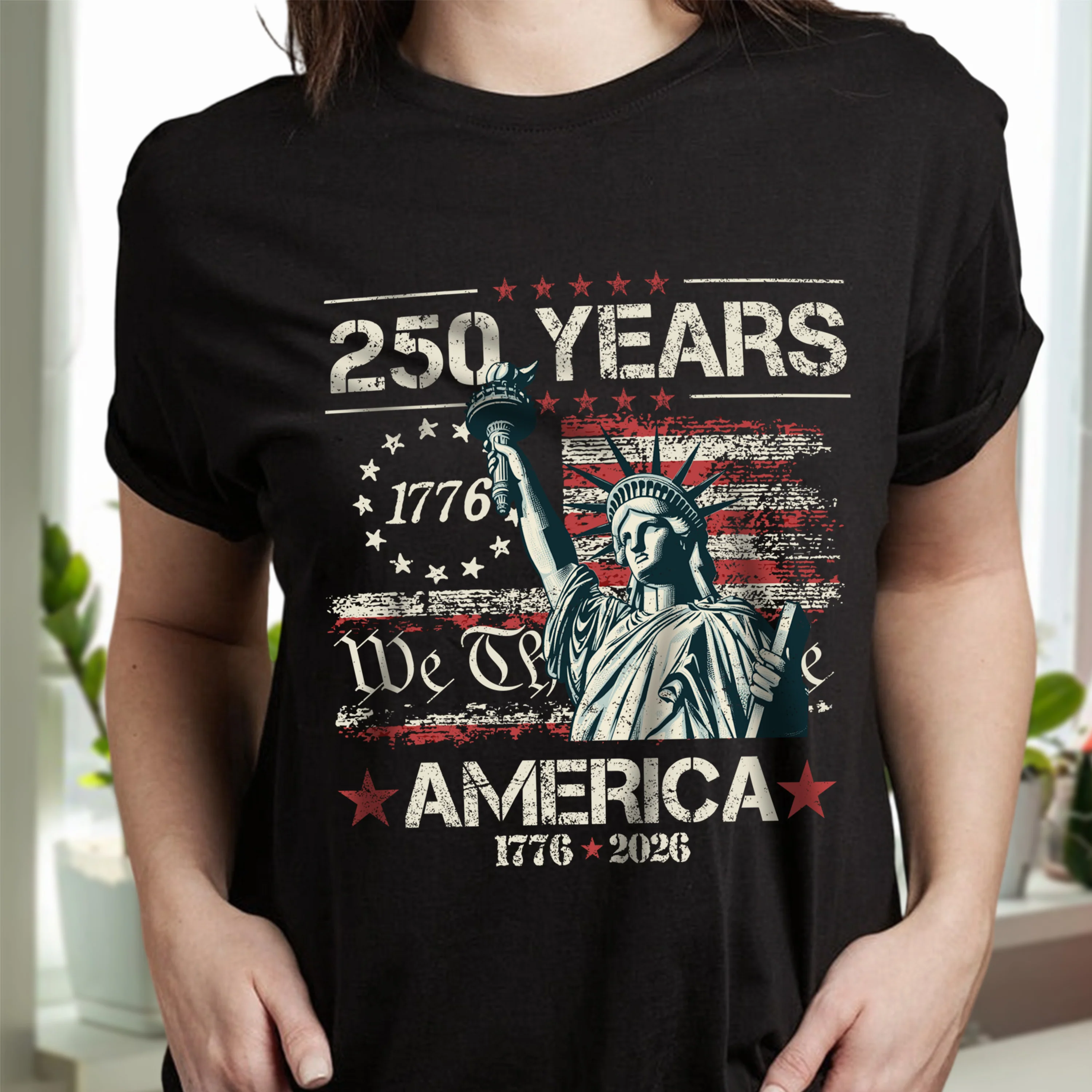Celebrate Our America 250th Anniversary We The People Dark Shirt CH07 896688 - Image 4