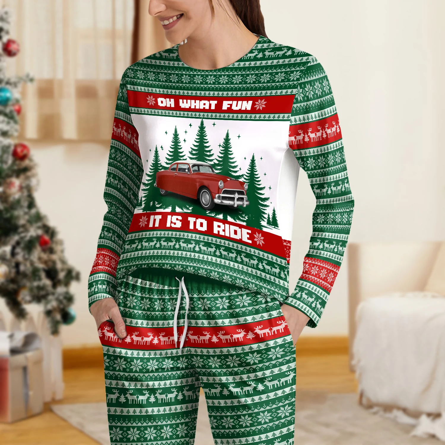 Custom Car Photo Oh What Fun It Is To Ride Sleepwear For Men, Car Lovers CH07 895624 - Image 6