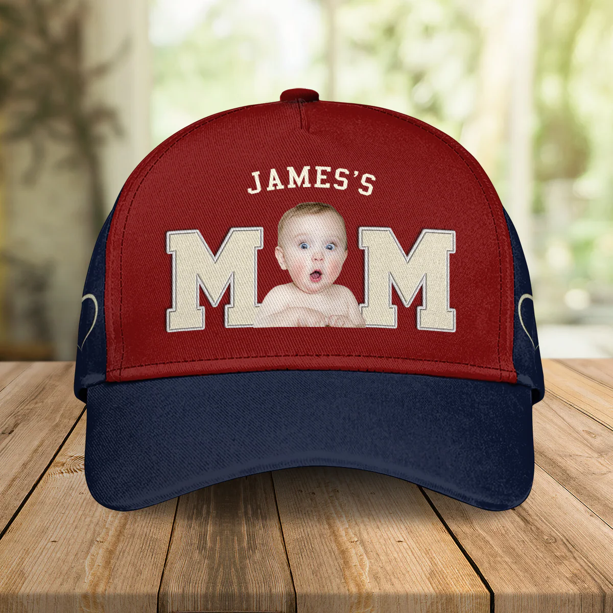 Custom Cute Kid Photo Embroidered Effect Classic Cap CH07 899324 - Image 3
