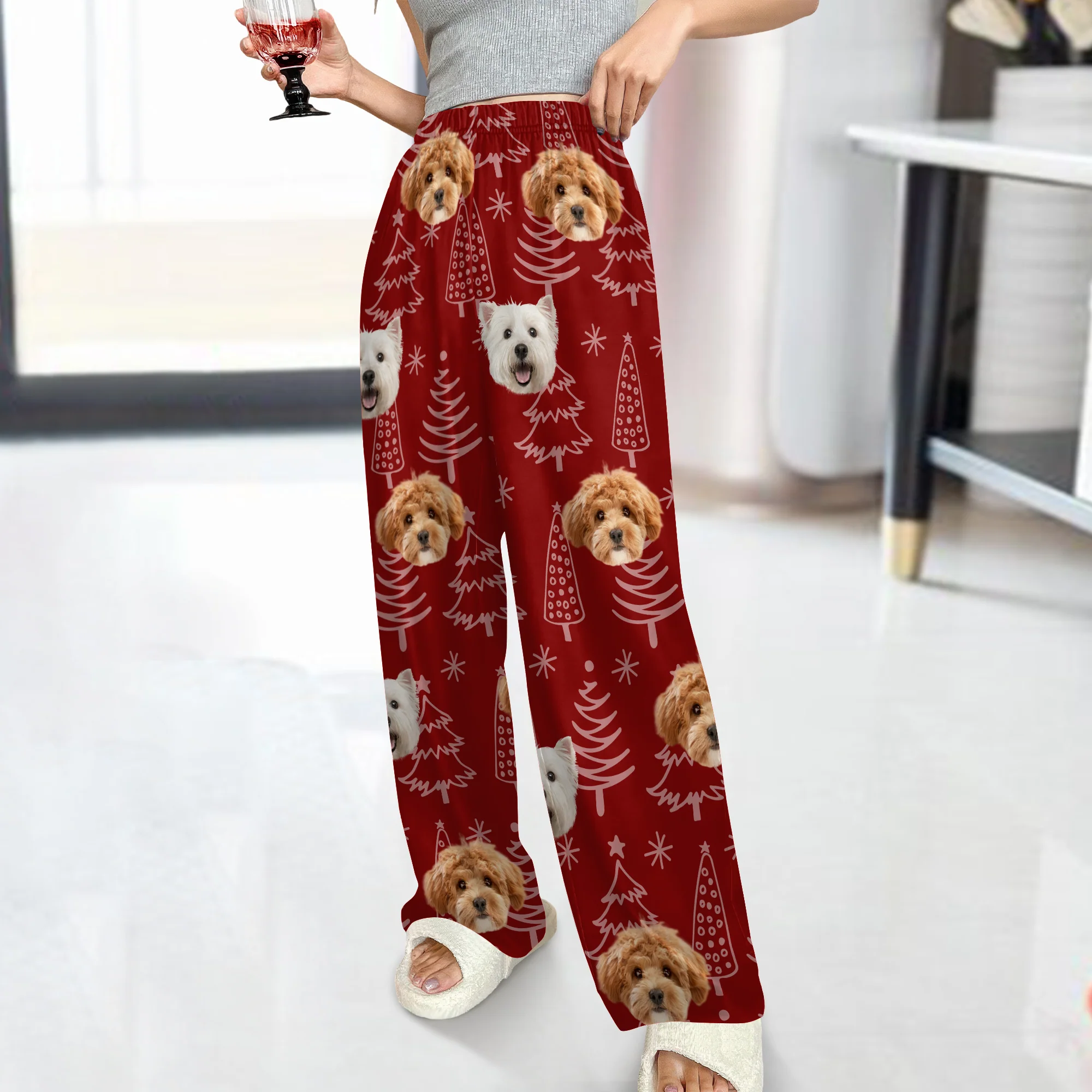 Custom Dog Photo Christmas Pajamas Christmas Gift For Pet Lovers CH07 896130 - Image 14