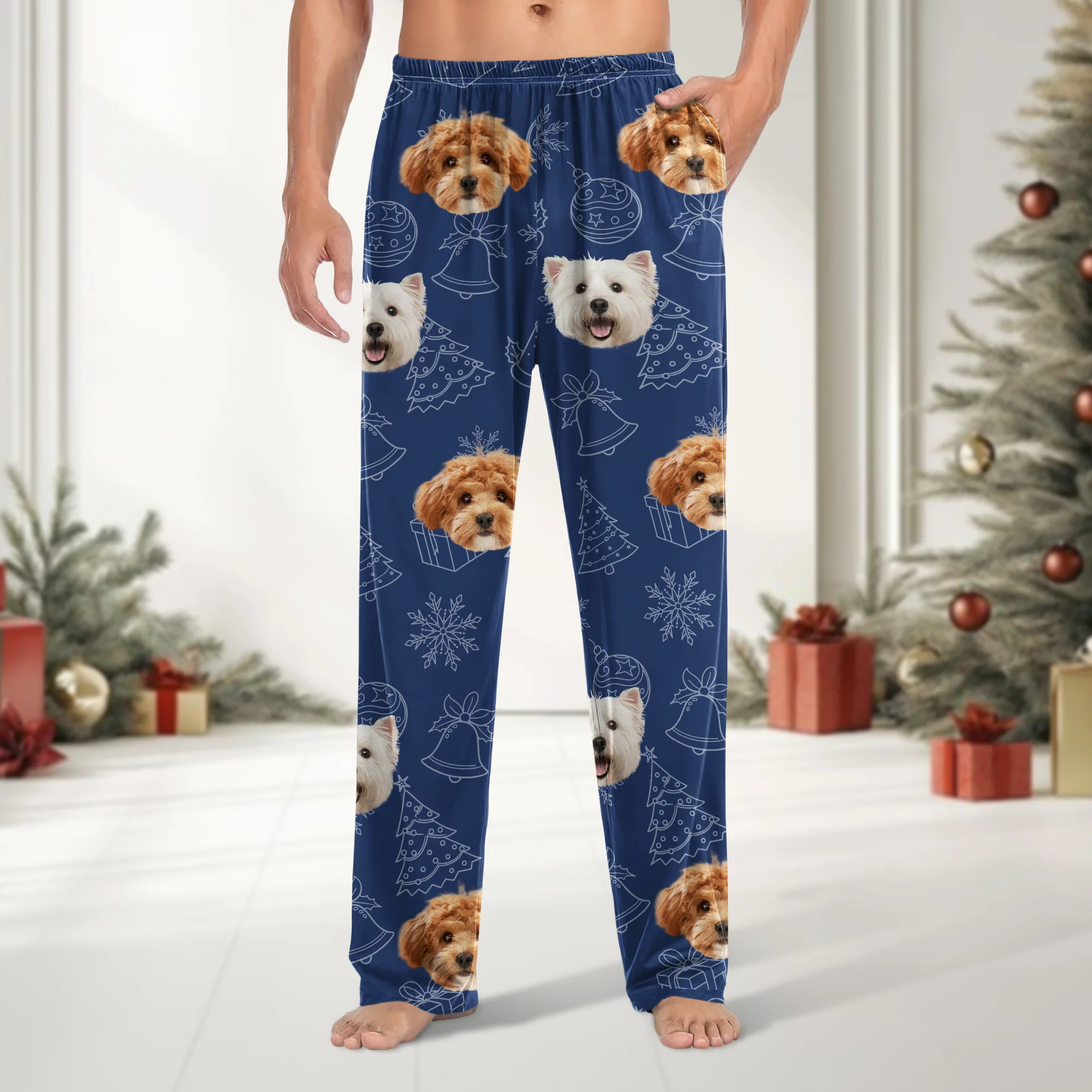 Custom Dog Photo Christmas Pajamas Christmas Gift For Pet Lovers CH07 896130 - Image 19