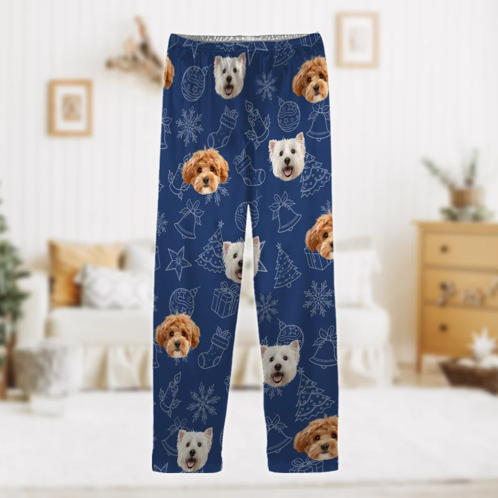 Custom Dog Photo Christmas Pajamas Christmas Gift For Pet Lovers CH07 896130 - Image 23
