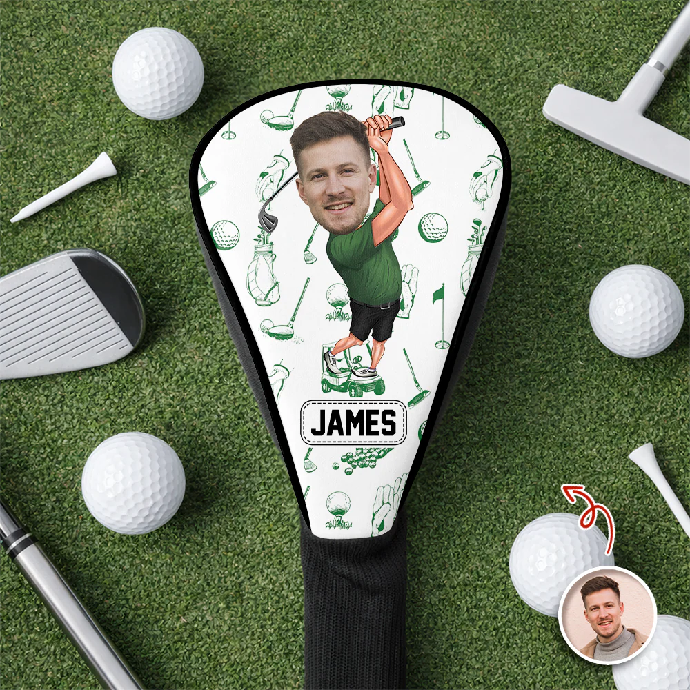 Custom Funny Golfer Photo Golf Club Head Cover CH07 911270 - Image 3