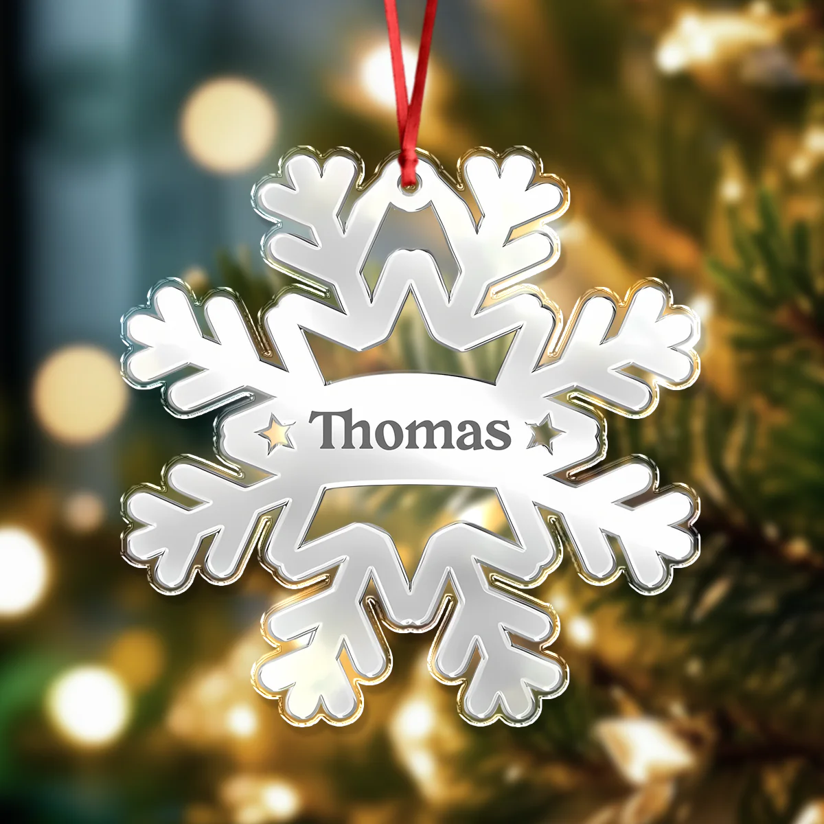 Custom Name Acrylic Ornament - Personalized Christmas Birthday Gifts For Mom, Dad, Kids CH07 899278 - Image 7