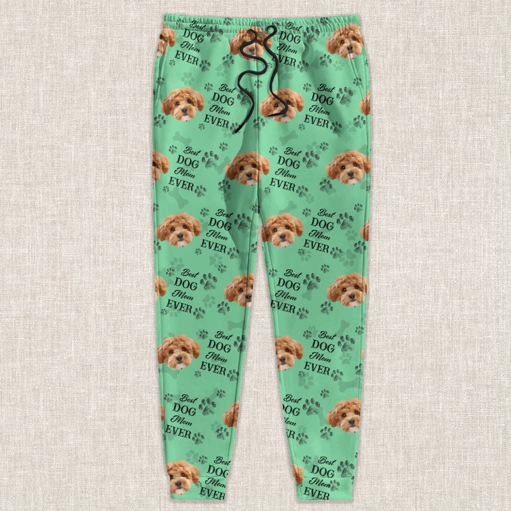 Custom Pet Photo Best Dog Dad Mom Ever, Best Fur Dad Mom Ever Sweatpants - Dog Lovers Gifts HA75 895034 - Image 5