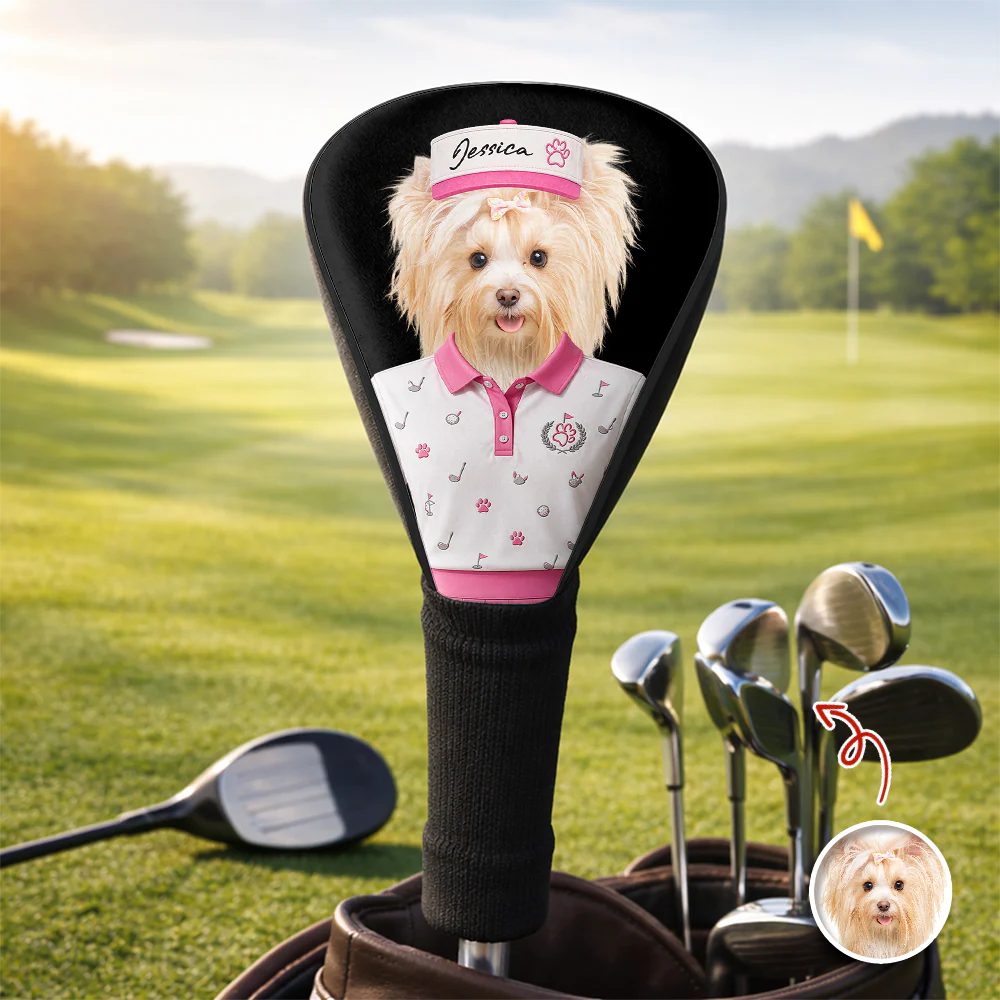 Custom Pet Photo Funny Golf Head Cover Gift For Dog Dad CH07 911432 - Image 6