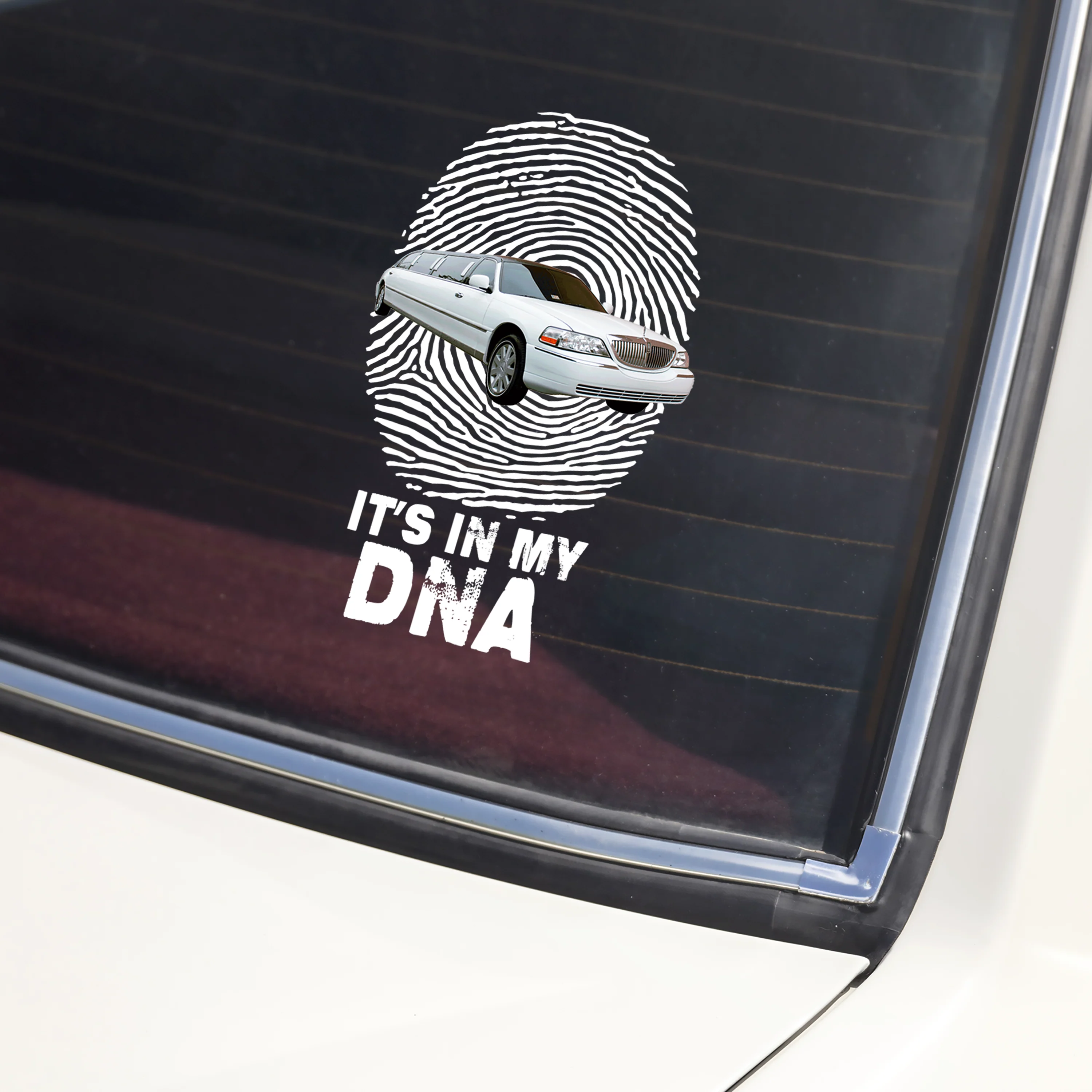 Custom Photo Car Is My DNA Car Window Decal Sticker CH07 899994 - Image 3
