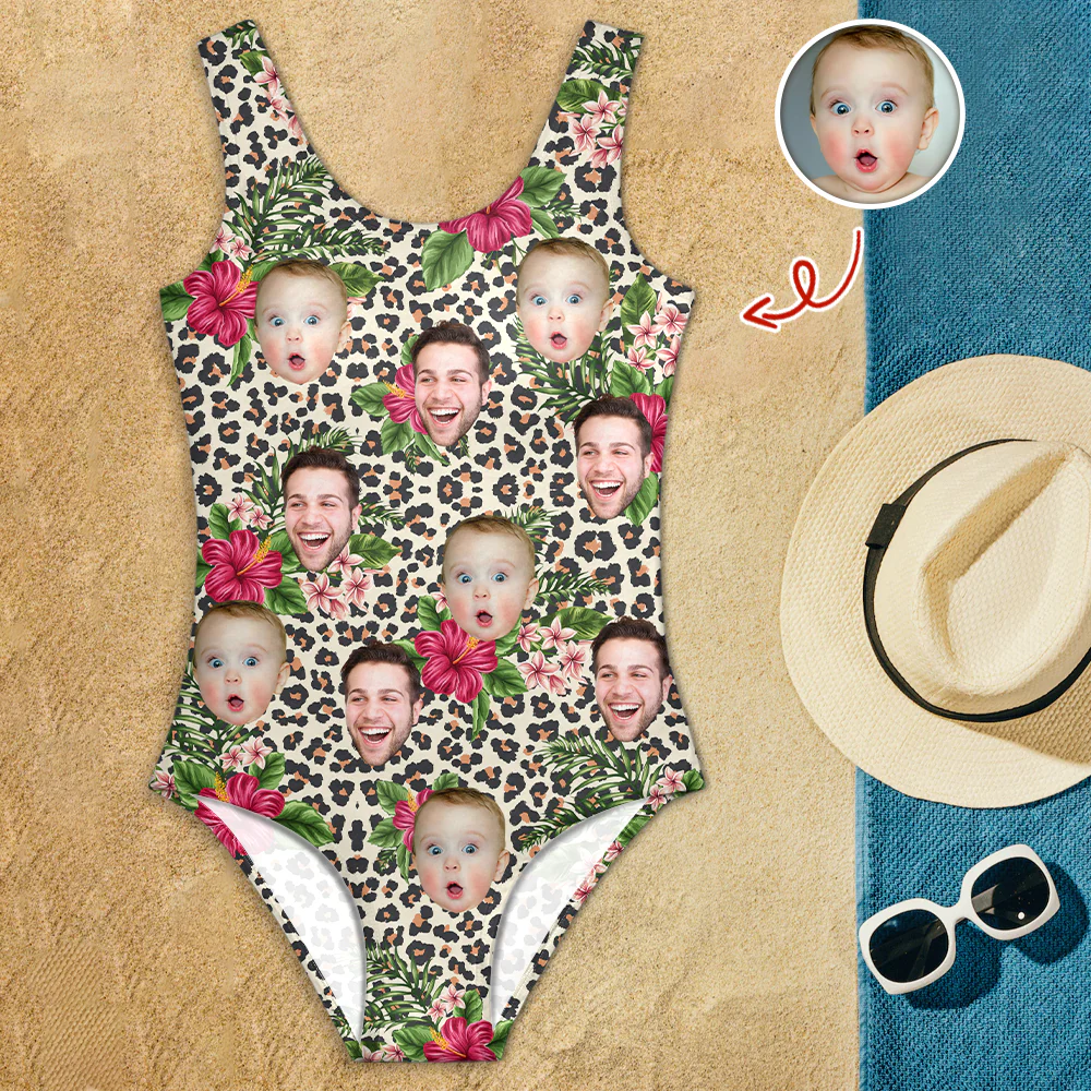 Custom Photo Human Leopard Summer Swimsuit CH07 911242 - Image 2