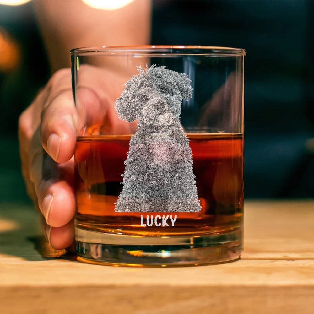 Forget Father's Day We Love You Every Day Personalized Engraved Whiskey Glass Gift For Dog Lover CH07 895780 - Image 4
