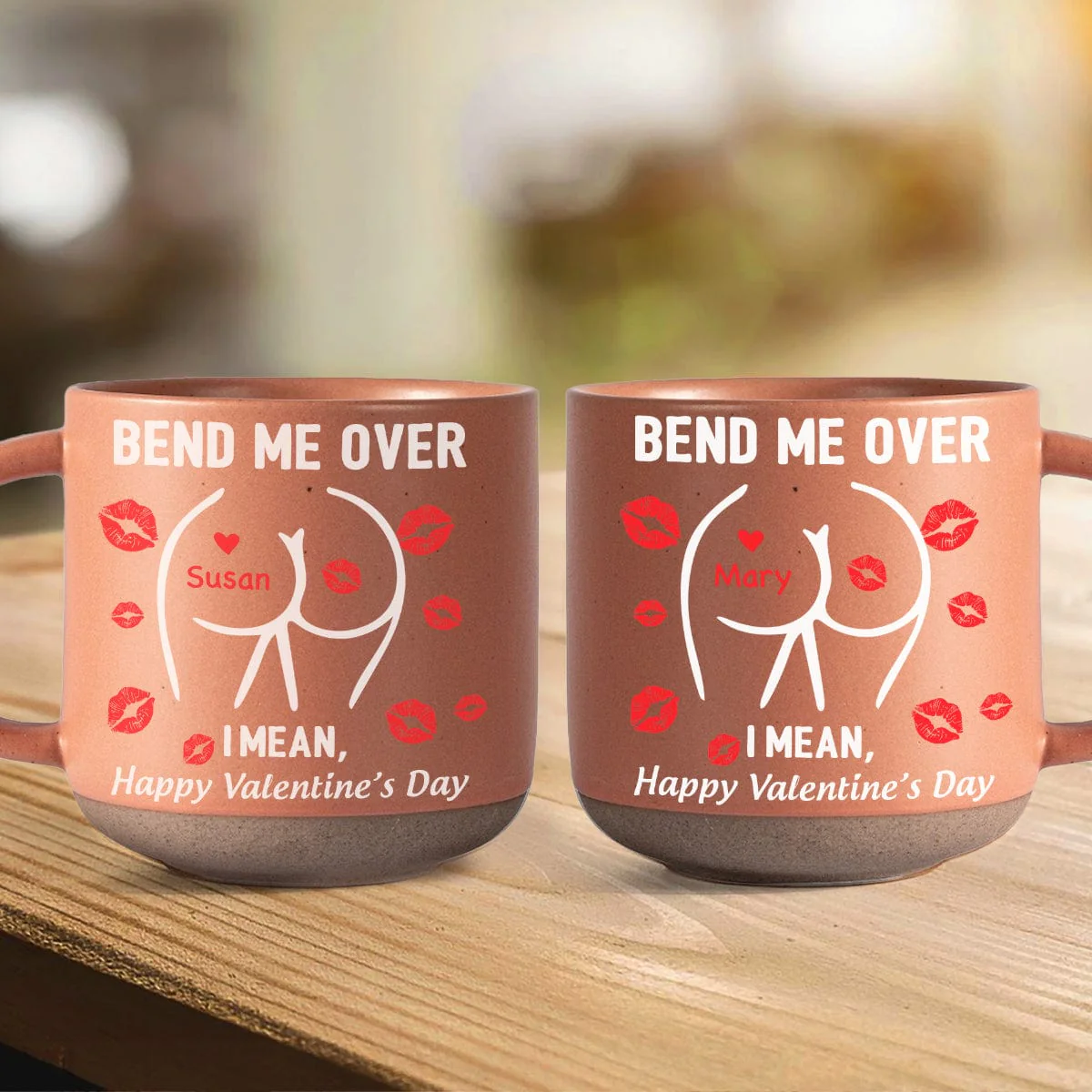 Happy Valentine’s Day Personalized Pottery Mug Funny Gift For Boyfriend Husband CH07 895216 - Image 4