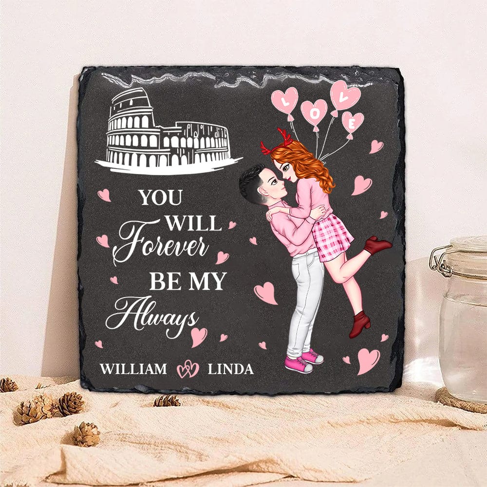 I Love You Forever And Always Valentine's Day Stone Gift For Boyfriend Girlfriend HO82 895014