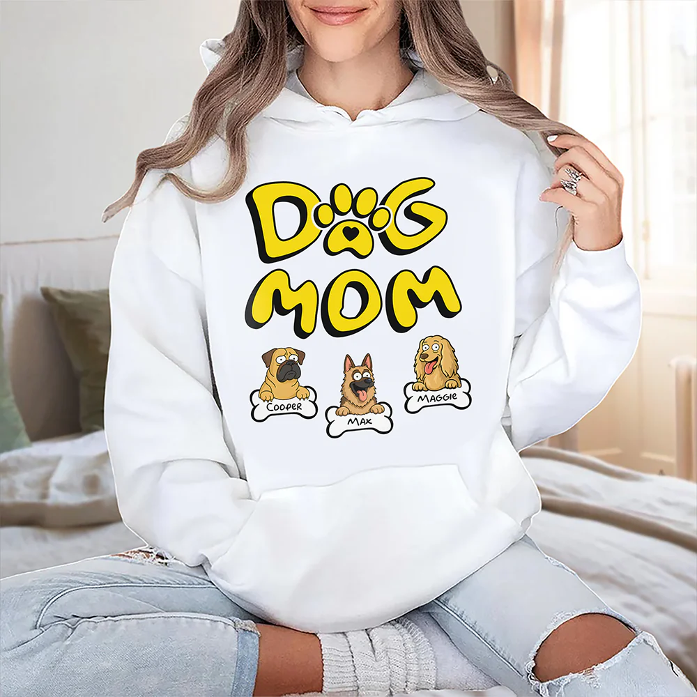 Personalized Dog Mom Dog Dad Bright Shirt Dog Lovers Gifts CH07 895632 - Image 3
