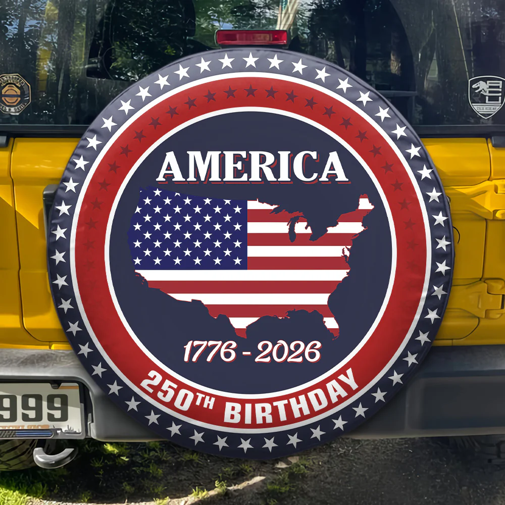 Personalized Family Name America 250th Anniversary Tire Cover CH07 910222 - Image 6