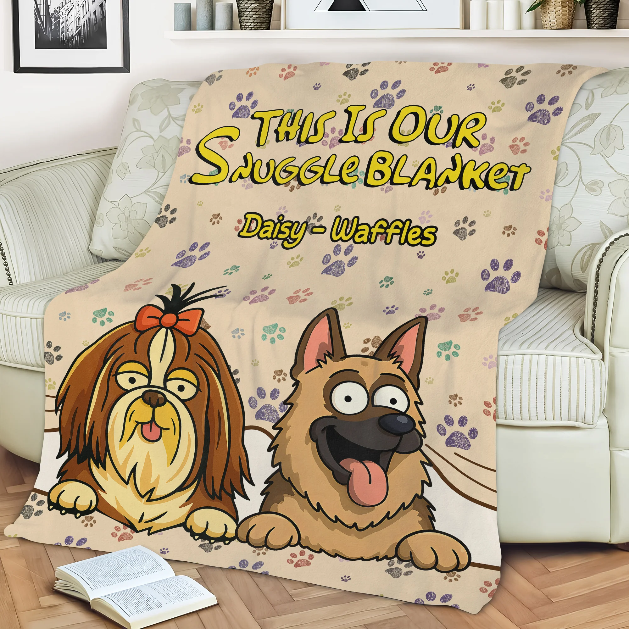 This Is Our Snuggle Blanket Personalized Gift For Dog Lovers CH07 895650 - Image 5