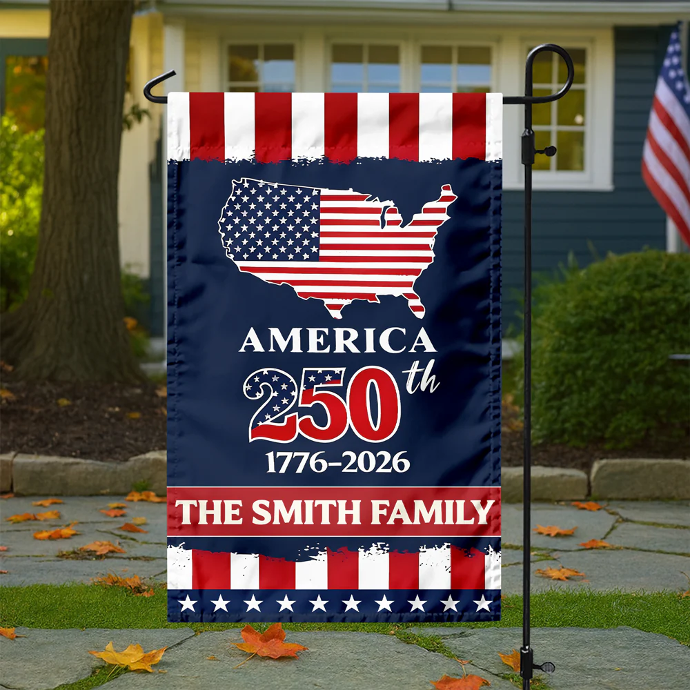 USA 250th Birthday Anniversary America Garden Flag Patriotic Decor CH07 910044 - Image 2